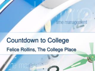 Countdown to College