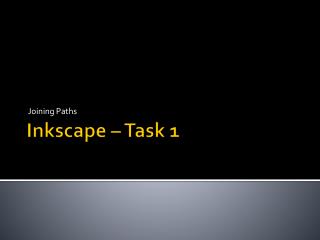 Inkscape – Task 1