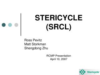 STERICYCLE (SRCL)