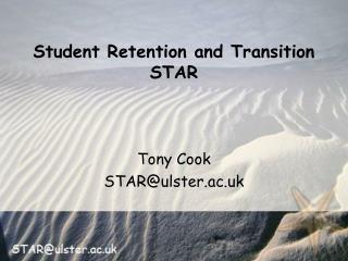 Student Retention and Transition STAR