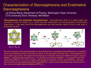 Characterization of Stannaspherene and Endohedral Stannaspherene