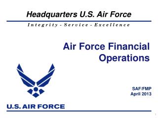 Air Force Financial Operations