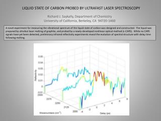 LIQUID STATE OF CARBON PROBED BY ULTRAFAST LASER SPECTROSCOPY