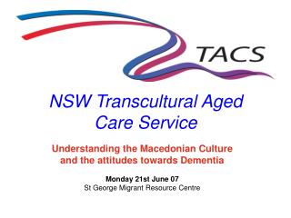 NSW Transcultural Aged Care Service