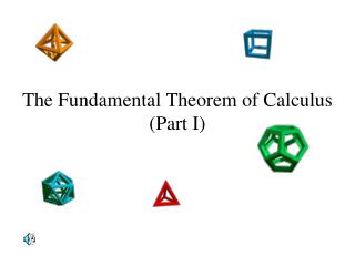 The Fundamental Theorem of Calculus (Part I)