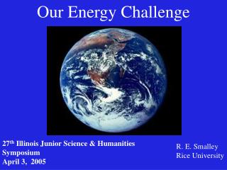 Our Energy Challenge