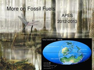 More on Fossil Fuels