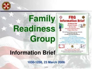 Family Readiness Group Information Brief