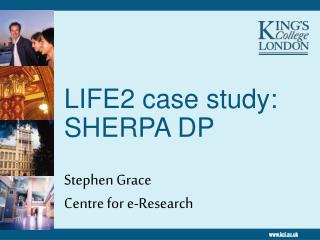 LIFE2 case study: SHERPA DP