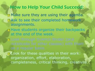 How to Help Your Child Succeed: