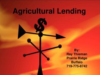 Agricultural Lending