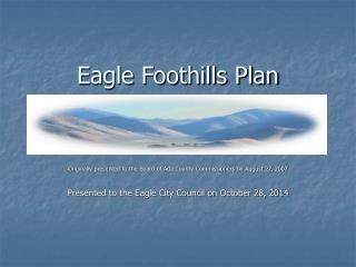 Eagle Foothills Plan