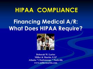 HIPAA COMPLIANCE