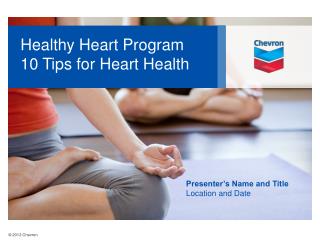 Healthy Heart Program 10 Tips for Heart Health