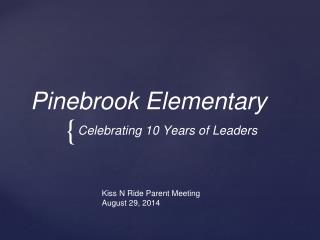Pinebrook Elementary