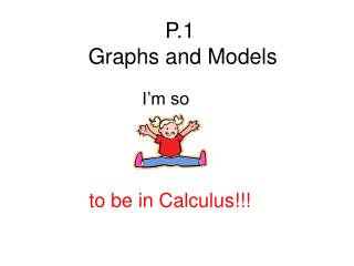P.1 Graphs and Models