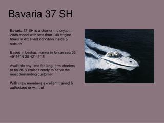 Bavaria 37 SH