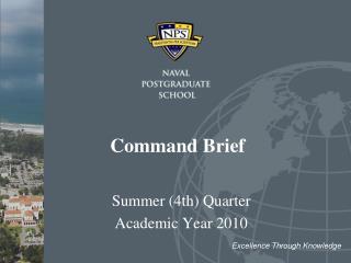 Command Brief