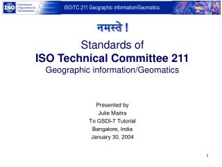 Standards of ISO Technical Committee 211 Geographic information/Geomatics