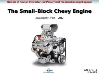 The Small-Block Chevy Engine