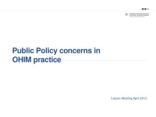 Public Policy concerns in OHIM practice