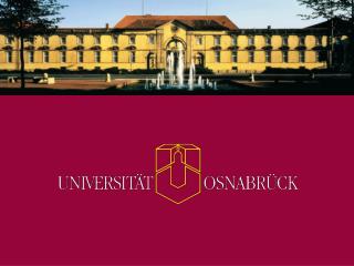 University of Osnabrück in Northwest Germany