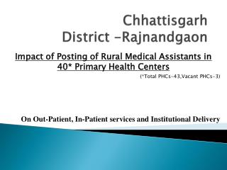 Chhattisgarh District - Rajnandgaon