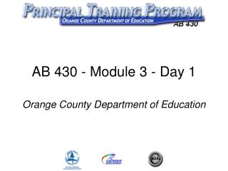 AB 430 - Module 3 - Day 1