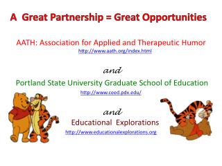 A Great Partnership = Great Opportunities