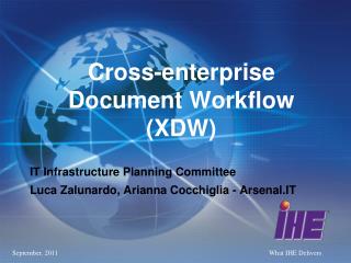 Cross-enterprise Document Workflow (XDW)