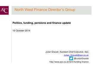 North West Finance Director’s Group