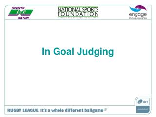 In Goal Judging