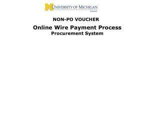 WIRE PAYMENTS 2011