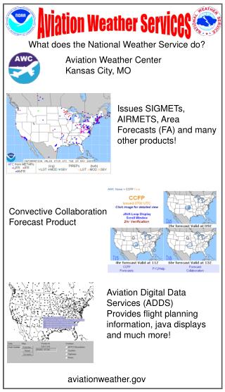What does the National Weather Service do?