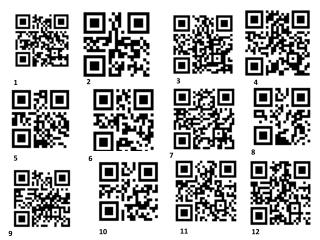 QR Codes for basic questions