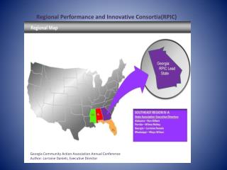Regional Performance and Innovative Consortia(RPIC)