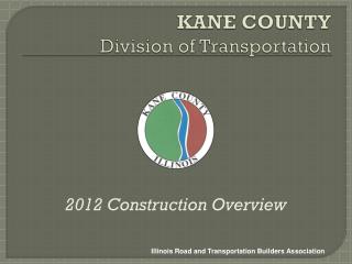 KANE COUNTY Division of Transportation
