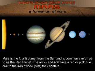 Information of Mars