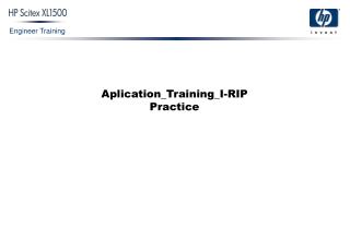 Aplication_Training_I-RIP Practice