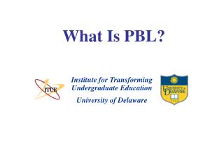 What Is PBL?