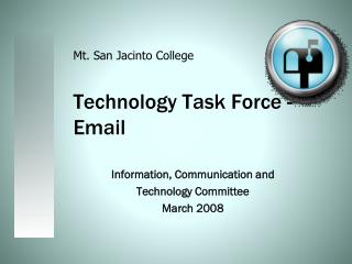 Technology Task Force - Email