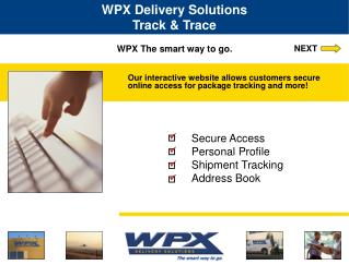 WPX The smart way to go.