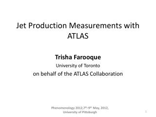 Jet Production Measurements with ATLAS