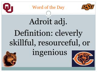Word of the Day