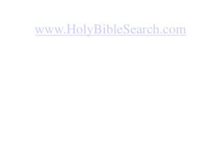 HolyBibleSearch