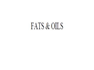 Fat n Oils