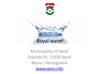 Royal water