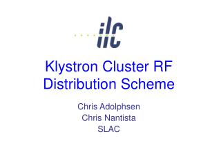 Klystron Cluster RF Distribution Scheme