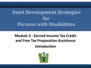 Asset Development Strategies for Persons with Disabilities