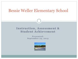 Bessie Weller Elementary School
